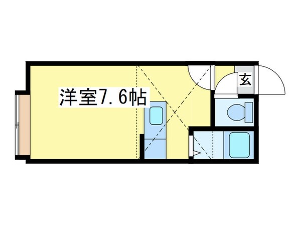 ノーステリアの物件間取画像